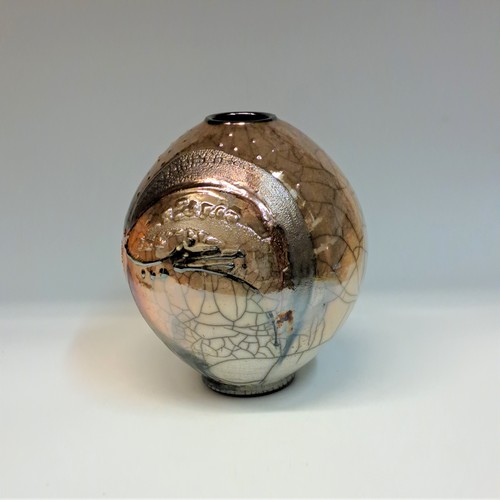 #230759 Raku Glitter Pot $42 at Hunter Wolff Gallery
